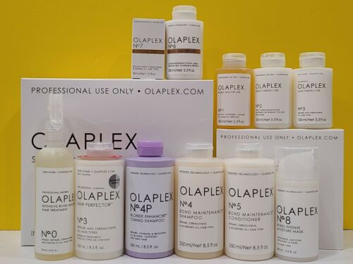 OLAPLEX No.0, No.1, No.2, No.3, No.4, No.5,No.6 ,No.7 & No.8